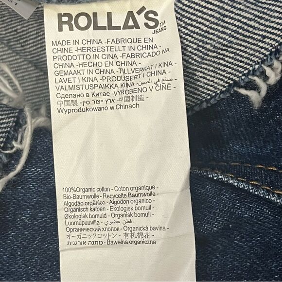 ROLLA’S Dusters Shirt High Rise Slim Size 32 - Picture 8 of 8